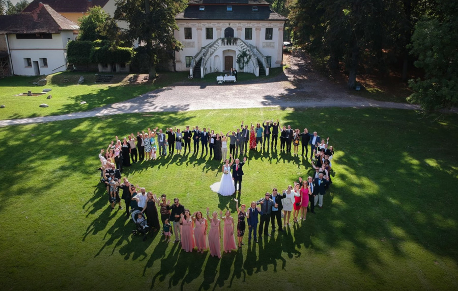 Svatba na zámku Blatná